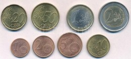 Olaszország 2002. 1c-2E (8xklf) Forgalmi Sor T:1-,2
Italy 2002. 1 Cent - 2 Euro (8xdiff) Coin Set C:AU,XF - Non Classificati