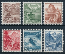 285-290 Landschaftsbilder, Farbänderung Und Neues Motiv, Postfrische/** Serie Mit Original Gummi ** Neuwertig ** - Unused Stamps