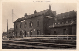 Carte Photo - Coudekerque-Branche - La Gare, Les Quais - 1948 - Coudekerque Branche