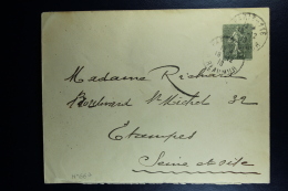 France: Enveloppe Semeuse  15 C  Type B17 , 147 X 112 Mm    Sans Date - Standard Covers & Stamped On Demand (before 1995)