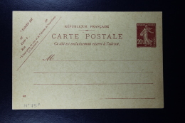 France: Carte Postal Sameuse   20 C.  Type H1 3 Diff. Couleur  Date 149 + 502 + 238 - Standard Postcards & Stamped On Demand (before 1995)