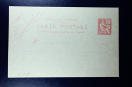 France: Carte Postal Mouchon 10 C.  Type D1 2x  Date 329 + 334 - Cartes Postales Types Et TSC (avant 1995)