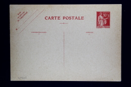 France: Carte Postale  Paix  90 C.   Type  E1 - Standard Postcards & Stamped On Demand (before 1995)