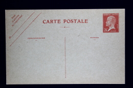 Delcampe - France: Carte Postale  Pasteur  75 C.   Type  G1 - Standaardpostkaarten En TSC (Voor 1995)