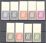 Martinique: Yvert Taxe N° 27/36**; MNH; Non Dentelé, Bord De Feuille; Sauf 28 - Portomarken