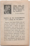 Santino Pieghevole In 6 Facciate Di Padre Pio Da Pietrelcina (Benevento) - Andachtsbilder