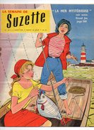 La Semaine De Suzette N°36 La Robe Brodée De Lys - Patron Rosette Et Bleuette Jouent Au Tennis De 1956 - La Semaine De Suzette