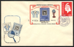 Special Cover With Souvenir Sheet Commemorating The Classification Of Peru To The Football World Cup Argentina '78,... - Otros & Sin Clasificación