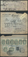 Airmail Cover Sent From Berlin To Moscow (Russia) On 4/JUN/1923, Franked On Back With 2,450Mk., Apparently... - Autres & Non Classés