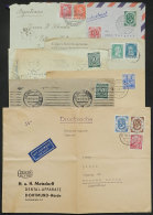 7 Covers Sent To Argentine Between 1928 And 1953, With Interesting Postages And Postal Marks, General Quality Is... - Autres & Non Classés