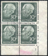 Michel 259, Used Block Of 4, Fine Quality, Michel Catalog Value Euros 260, Guaranteed With Genuine Cancel (found In... - Otros & Sin Clasificación