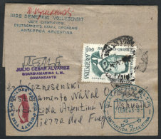 Wrapper For Printed Matter Franked With 1P., Sent From Buenos Aires To The Orkney Islands, With Arrival Mark Of... - Altri & Non Classificati