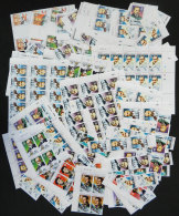 Lot Of Stamps Issued Between 1975 And 1981 (Antarctic Explorers), In Blocks Of 4 And Larger, Singles, Gutter Pairs,... - Autres & Non Classés