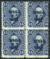 GJ.73, Block Of 4, Mint Original Gum, Very Nice! - Autres & Non Classés