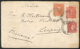 5c. Kidd Stationery Envelope + GJ.88 (15c. Kidd) + 5c. Sudamericana (total Postage 25c.), Sent From Rosario To... - Otros & Sin Clasificación