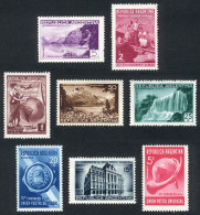 GJ.823/30 (Sc.459/66), 1939 UPU Congress, Compl. Set Of 8 Values, VF Quality. GJ Catalog Value US$105. - Autres & Non Classés