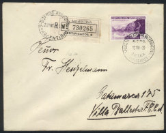 GJ.823/30 (Sc.459/66), 1939 UPU Congress, 7 Values Of The Set Of 8 (without 20c.), On 6 Used Covers, With Special... - Andere & Zonder Classificatie