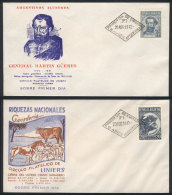GJ.872 And 874, On Special FIRST DAY COVERS, VF Quality! - Andere & Zonder Classificatie