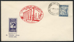 GJ.895 (Sc.507), On A Special Cover With Cancel Of The FIRST BOOK FAIR, VF! - Altri & Non Classificati