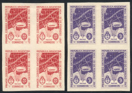 GJ.943/4 (Sc.561/2), 1947 Antarctic Mail, Set Of 2 TRIAL COLOR PROOFS, Excellent Quality, Very Rare! - Andere & Zonder Classificatie