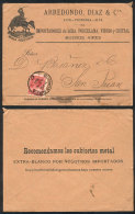 Advertising Cover ("Domador" Importer) Franked With 5c. Liberty And Sent To San Juan On 14/JUN/1900, VF Quality! - Autres & Non Classés