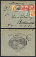 Envelope With Advertising Printed On Back For HOTEL DEUTSCHER BUND Of Buenos Aires, Sent To Germany On 1/AU/1905,... - Autres & Non Classés