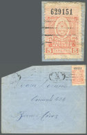 Cover Sent From Mendoza To Buenos Aires On 1/NO/1937, Franked With A Provincial REVENUE STAMP Of 5c., Without... - Other & Unclassified