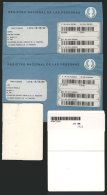 TEST OF DELIVERY SYSTEM FOR ID CARDS: 2 Envelopes Designed Specially For The National Registry Of Persons (to Mail... - Altri & Non Classificati
