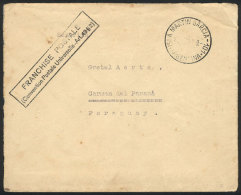 Cover (with Original Letter) Sent From The Internment Camp In The Martín García Island To Paraguay On... - Other & Unclassified