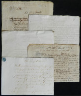 5 Documents Of The Years 1825 / 1830, All Written On Revenue-embossed Paper, Varied Values, Very Interesting, Low... - Autres & Non Classés