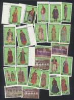 Typical Costumes, Set Of 25 Values, Interesting! - Armenia