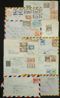 19 Covers Sent To Argentina (almost All Of The 1950s), Most Airmail And Many Registered. With Some Nice Postages,... - Bolivia