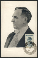 President Getulio VARGAS, Maximum Card Of 1939, VF Quality - Cartoline Maximum