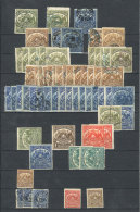 Lot Of MANY HUNDREDS Of Interesting Stamps, Including Some Classics (Columbus), Fine Selection Of Telegraph Stamps,... - Chile