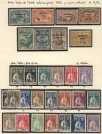 Collection In Old Album With Good Stamps And Sets, Mint And Used, General Quality Is Fine To VF. It Includes Many... - Autres & Non Classés