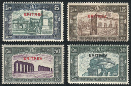 Sc.B29/B32, 1930 Semi-Postal, Cmpl. Set Of 4 Values, Mint Lightly Hinged, Fine To VF Quality! - Eritrea