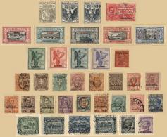 Old Collection On Album Pages, Including Good Sets And Scarce Stamps, Scott Catalog Value US$350. - Eritrea