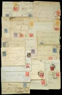 108 Covers (most With Original Letters Included) Sent Between 1913 And 1936 From FUENTEGUINALDO (Salamanca) To... - Altri & Non Classificati