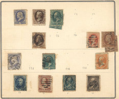 Old Collection (1882 To 1958) Mounted On 3 Notebooks, With Used Stamps In General Of Fine Quality, Including Some... - Altri & Non Classificati