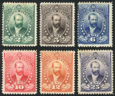 Sc.O1/O6, 1896 Cmpl. Set Of 6 Values, Mint Original Gum (with Hinge Marks Or Some Adherences), Very Nice! - Hawai