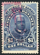 Revenue Stamp Of $1, Interesting! - Hawaii