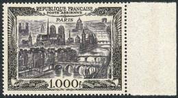 Sc.C27, 1950 1000Fr. Paris, MNH, With Sheet Margin, Excellent Quality. Catalog Value US$150. - Other & Unclassified