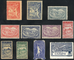 11 Old Cinderellas Of Various Topics, Excellent And Colorful Designs, General Quality Is Fine To VF, Very Handsome... - Other & Unclassified