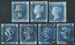 Sc.28 + 30, Plate 7, 8, 9, 12, 13, 14 And 15, Fine To VF Quality, Catalog Value US$345. - Other & Unclassified