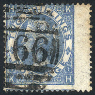 Sc.55, 1867/80 2S. Blue, Plate 1, Very Nice Example, Catalog Value US$200. - Sonstige & Ohne Zuordnung