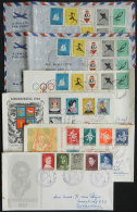 8 Varied Covers, Interesting Lot, Some With Light Staining, Low Start! - Andere & Zonder Classificatie