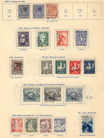 Collection On Album Including Some Good Stamps, Yvert Catalog Value Euros 1,190+ (US$1,360+), Good Opportunity At... - Andere & Zonder Classificatie