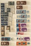 Stock Mounted In Stockbook, With Large Number Of Very Thematic Stamps And Complete Sets, Most MNH And With Tab,... - Collezioni & Lotti