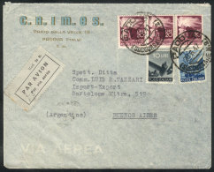 Airmail Cover Sent From Padova To Argentina On 20/JUN/1947, Franked With 85L., VF Quality! - Non Classés