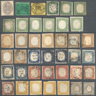 Lot Of Interesting Very Old Stamps, Mixed Quality (from Some With Defects To Others Of Fine Quality), Good... - Non Classificati